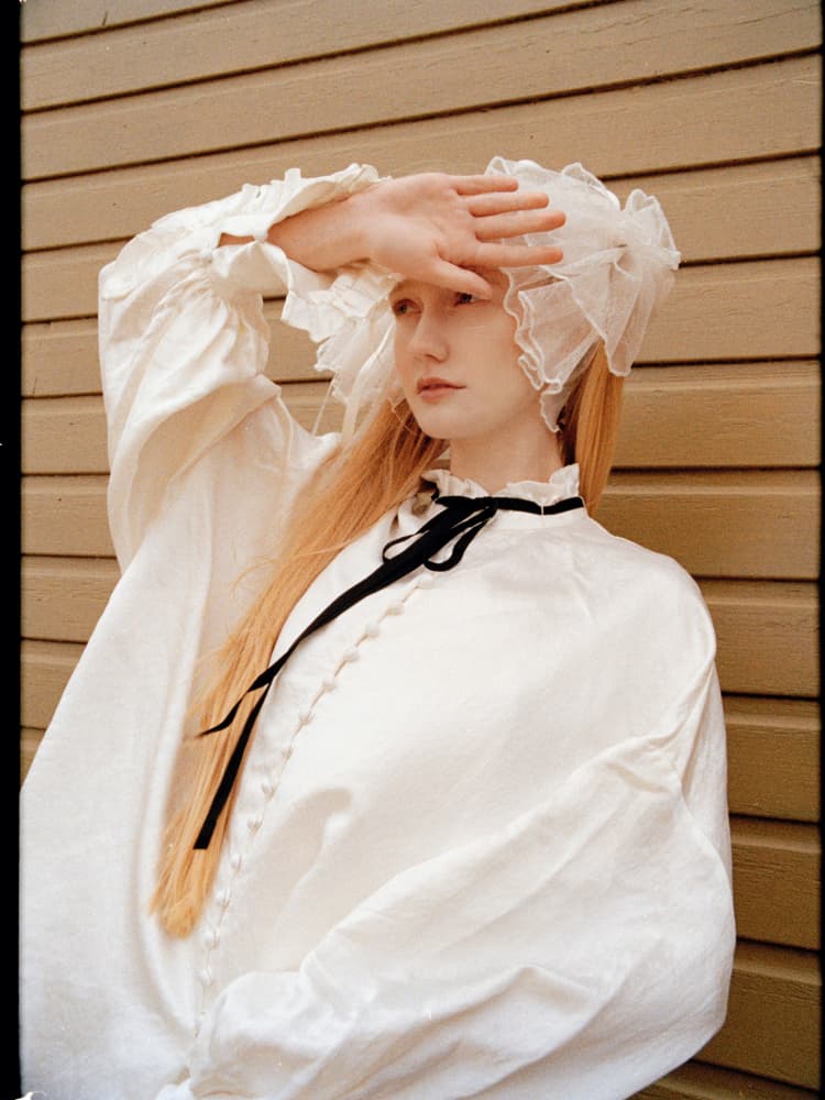 【imyourAnkin】8# La Renaissance ブラウス <WHITE>