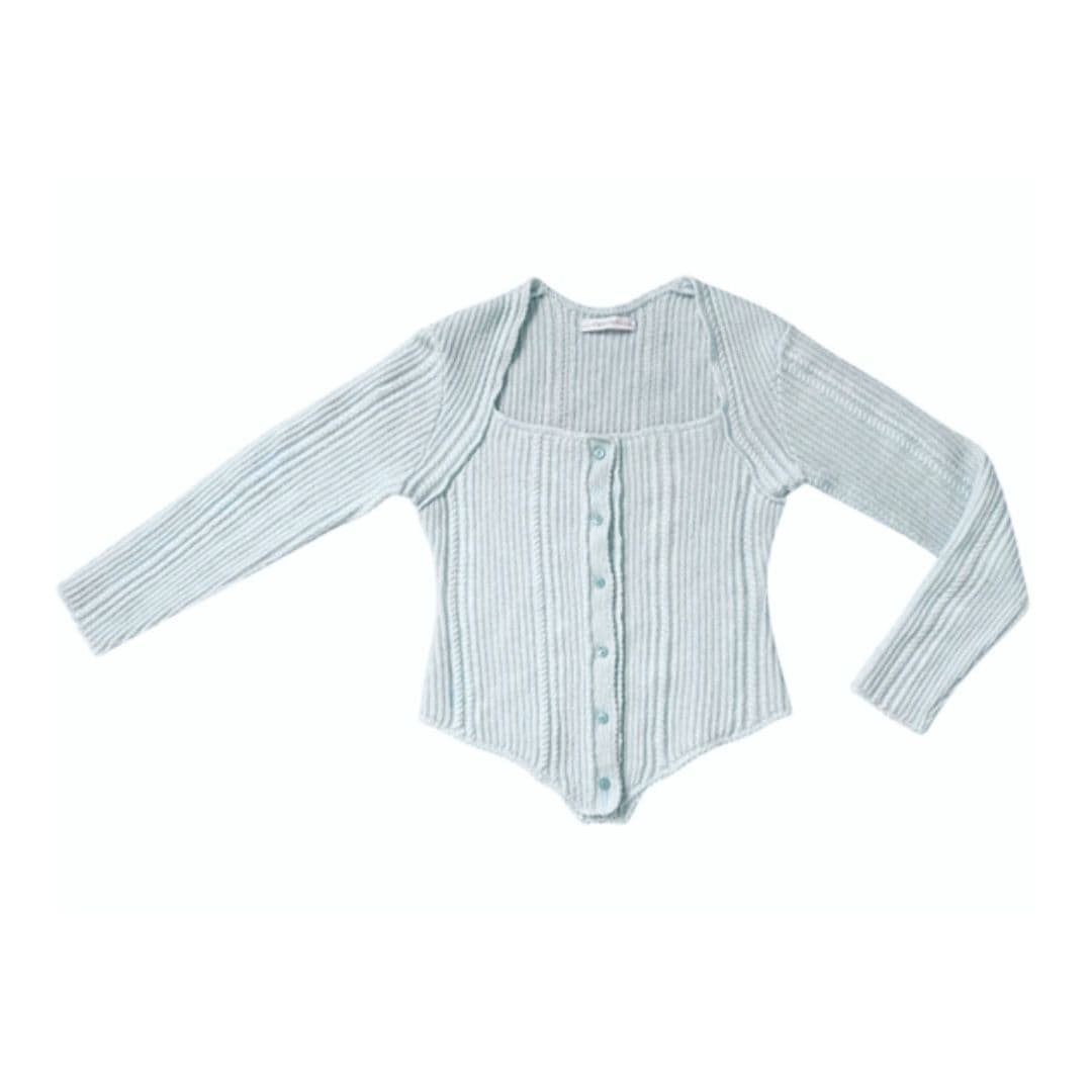 【imyourAnkin】50# "Celadon" Cardigan.ver カーディガン <Plume Cardigan>