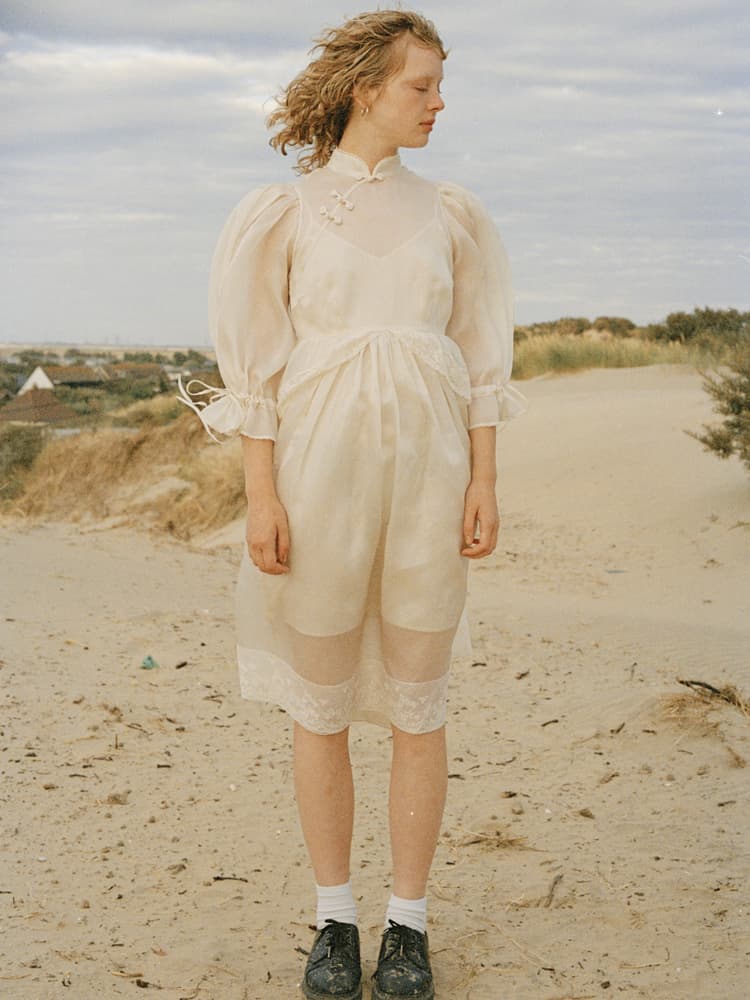 【imyourAnkin】2# August Osmanthe short.ver ワンピース <No Lace Trim>
