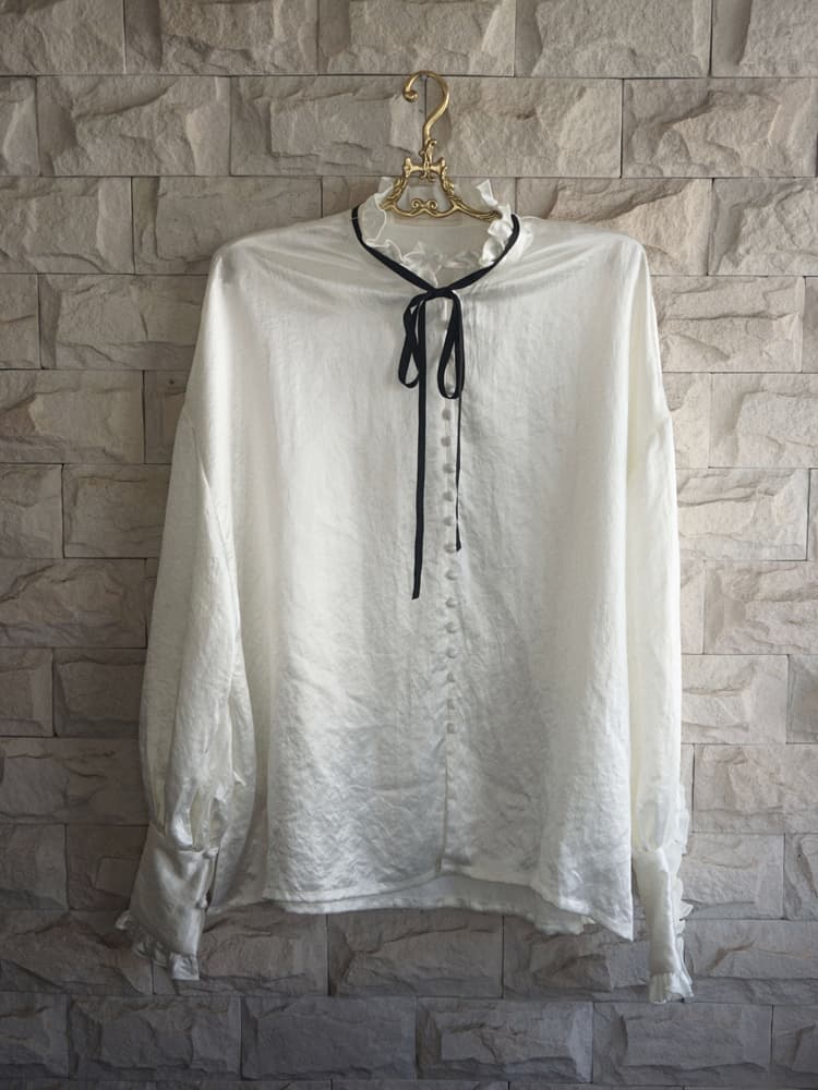 【imyourAnkin】8# La Renaissance ブラウス <WHITE>