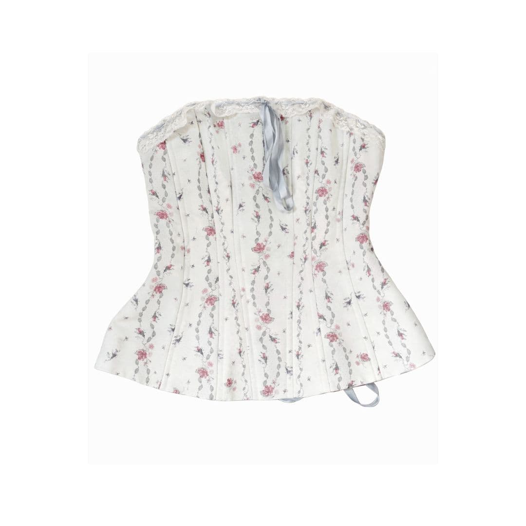 【imyourAnkin】38# “Pronoia” flora .ver コルセット <Print Corset>