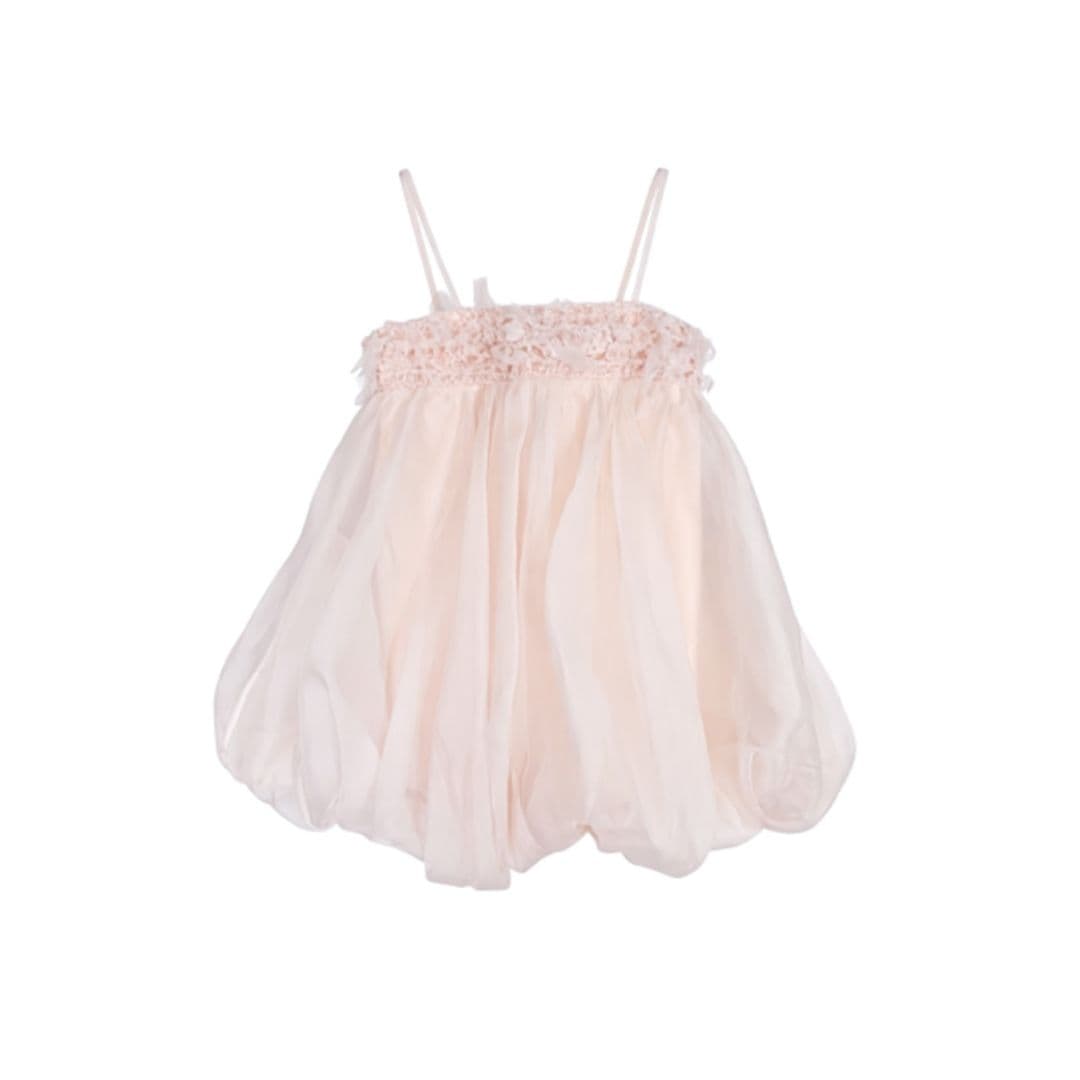【imyourAnkin × r.l.e】Poppy bloom dress short.ver ワンピース <PINK>