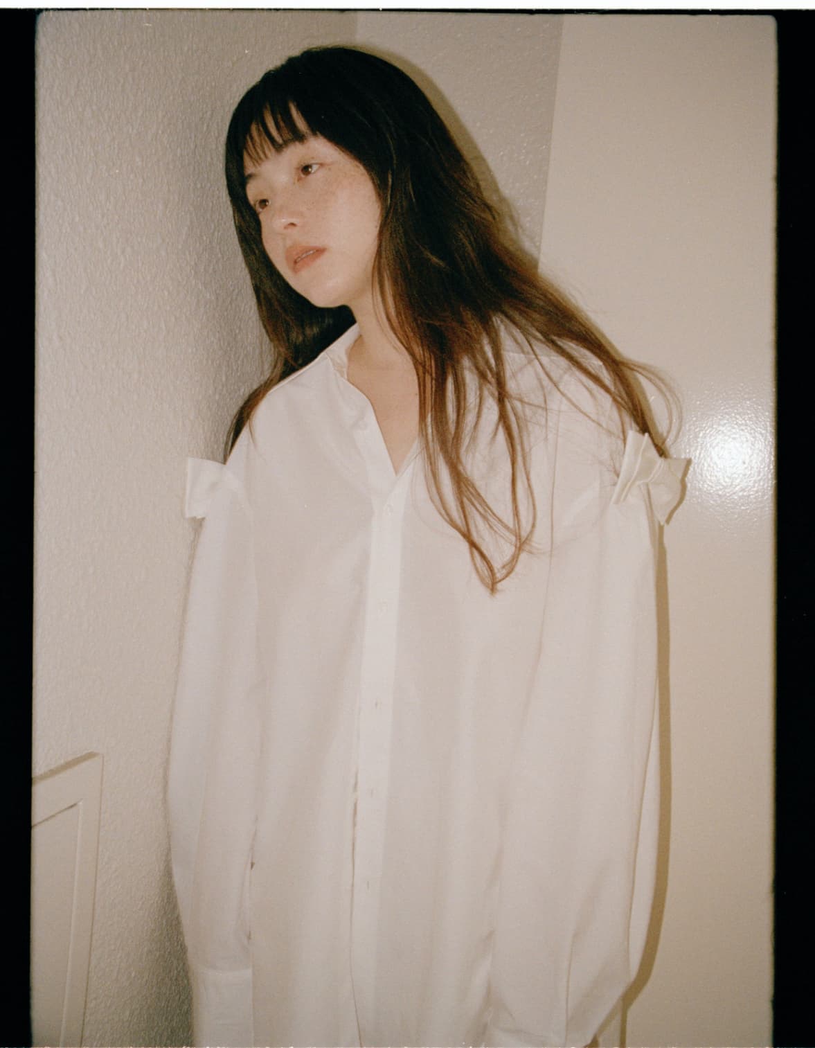 【imyourAnkin】22#Brahman Shirt シャツ <WHITE>