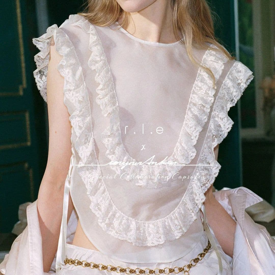 【imyourAnkin × r.l.e】Her Vessel vest ベスト <IVORY>