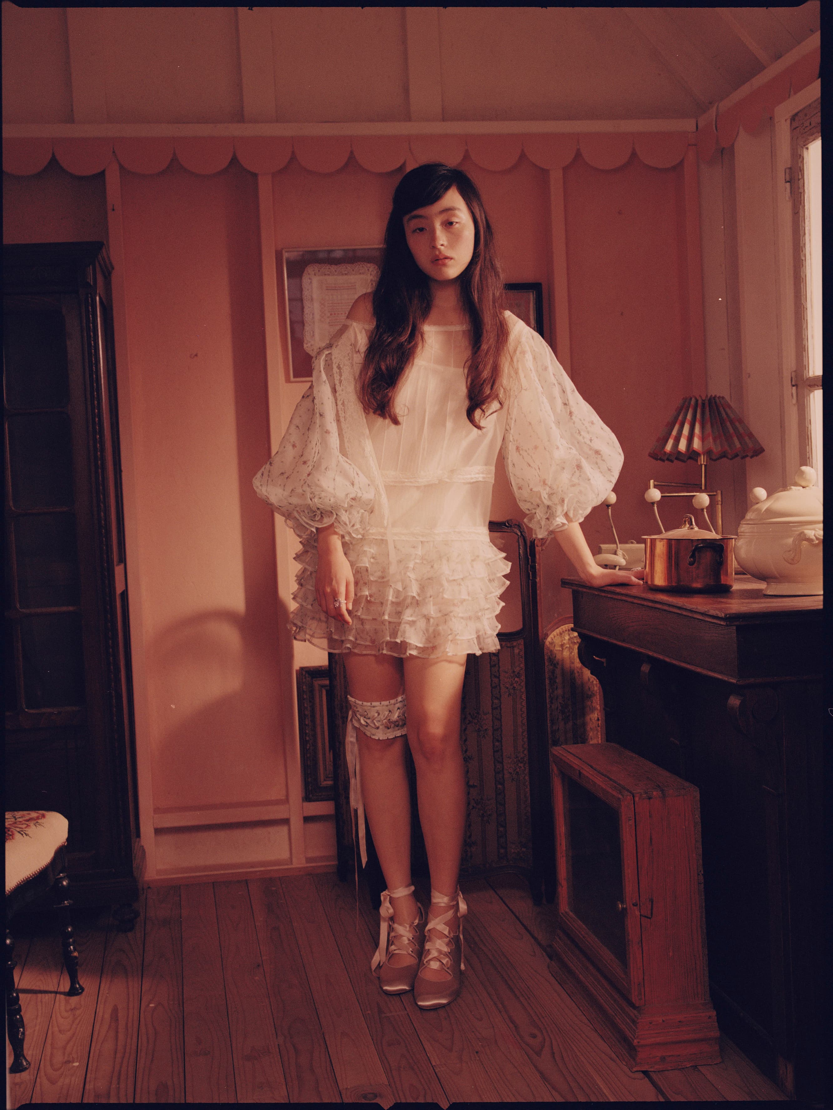 【imyourAnkin】42# “Floral Murmur” ワンピース <Print>
