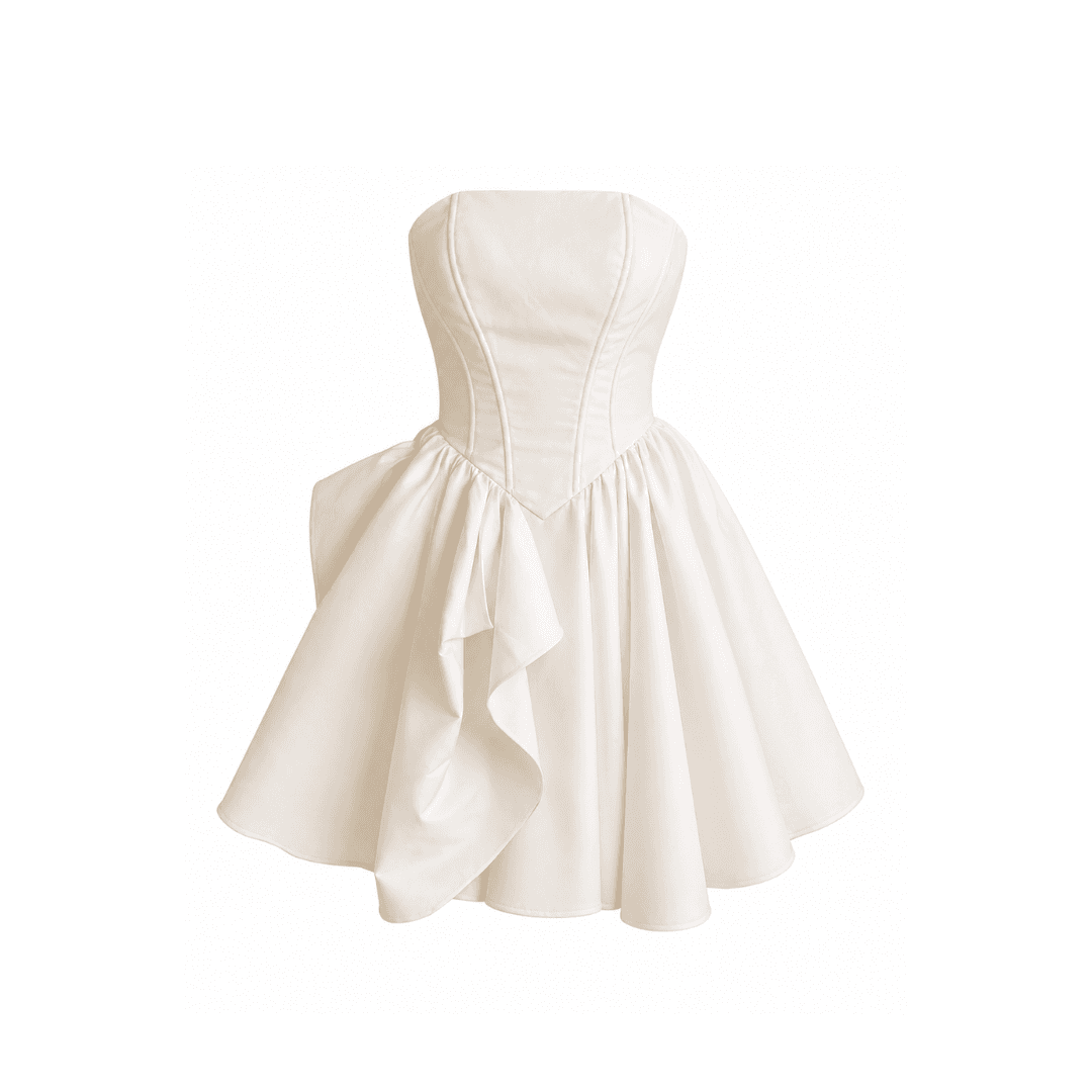 【imyourAnkin】47# Birthday20251028 obi-white.ver ワンピース <IVORY>