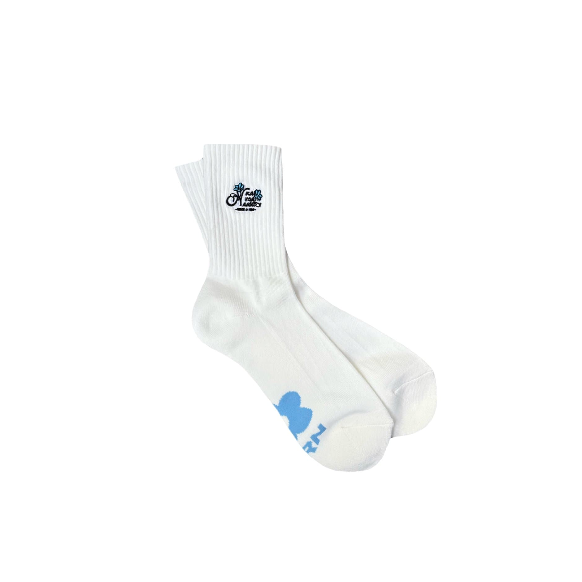LOGO FLOWER SOCKS / LOGO 花朵襪
